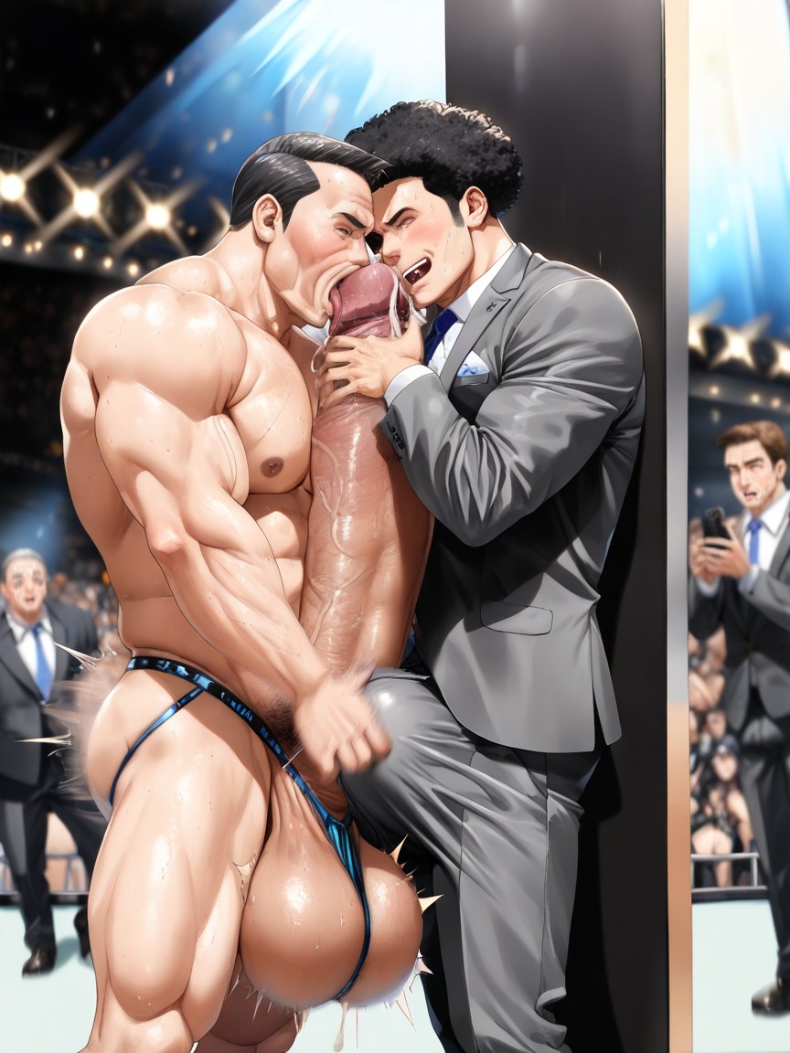 Out In Public, Cock Bigger Than Body, 30+ Pornografia gay com IA