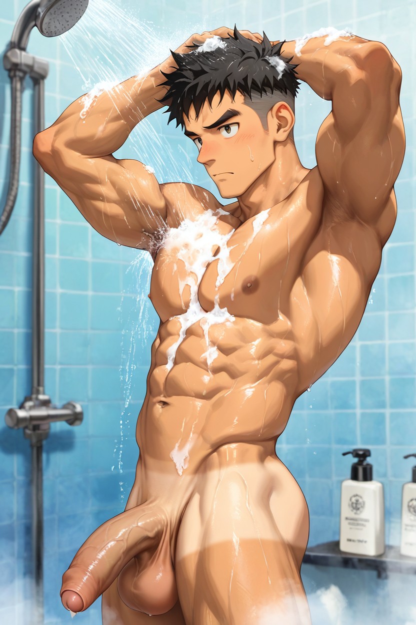 Uncircumcised, Huge Pecs, Solo AI同性戀黃片