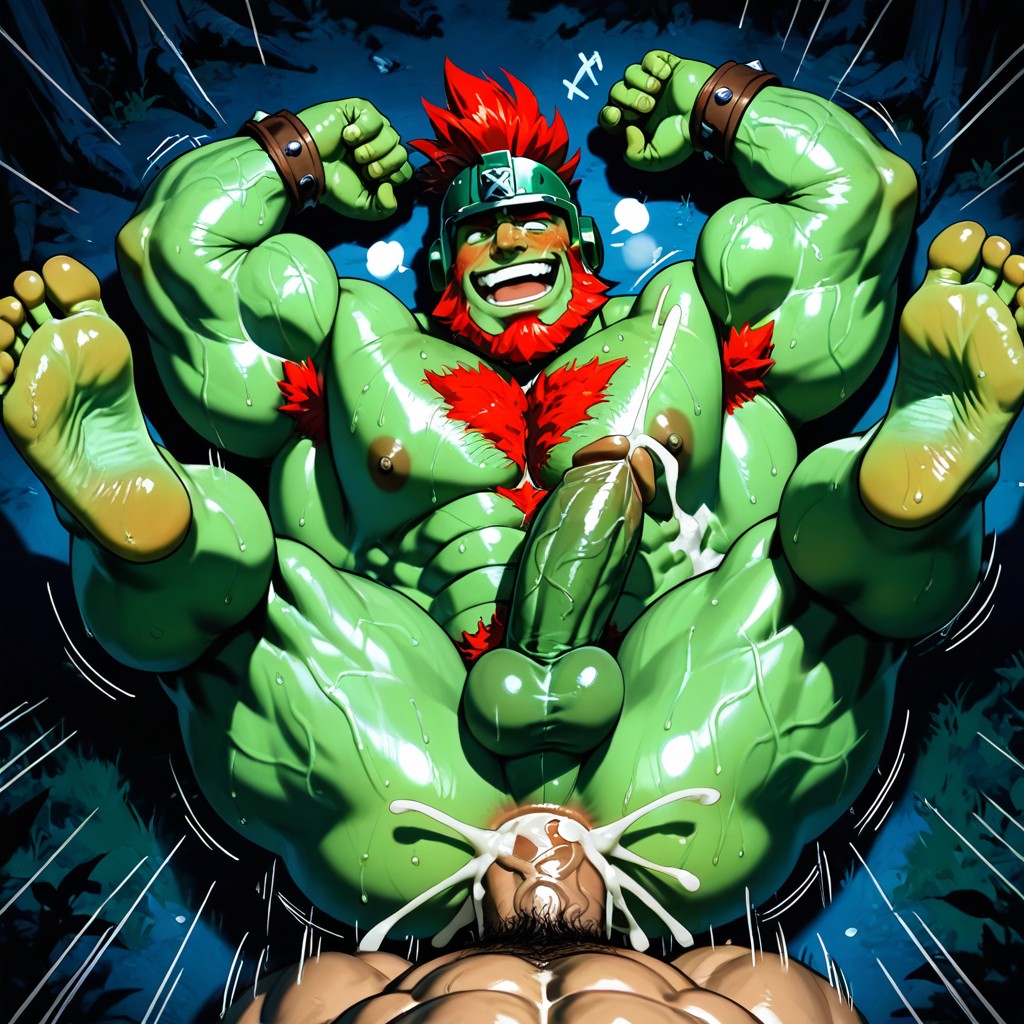 Extreme, Motion Lines, Hyper Muscles Porno IA Gay