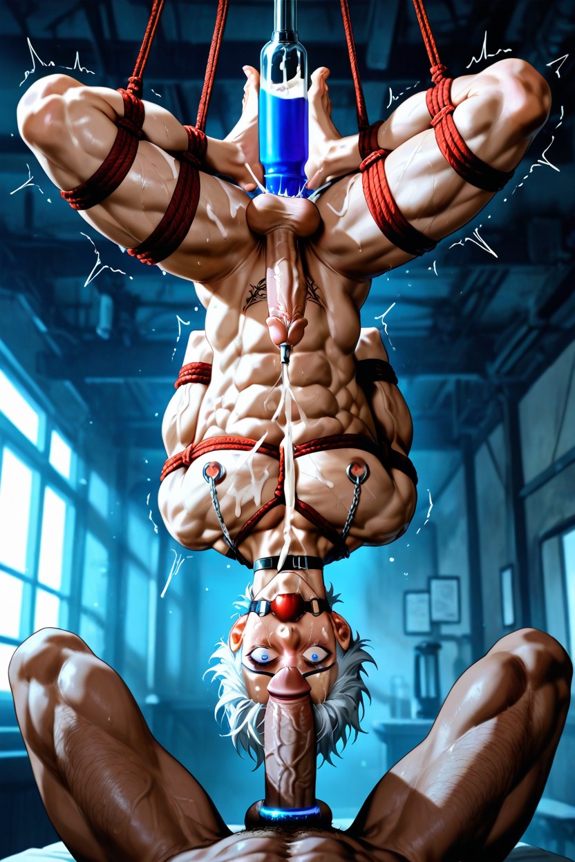 Desnuda, Bodybuilder, Completely Naked Porno gay IA