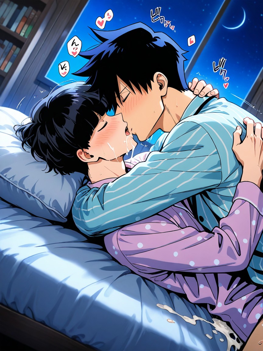 Highly Detailed, Face To Face, Night AI Gay Porn