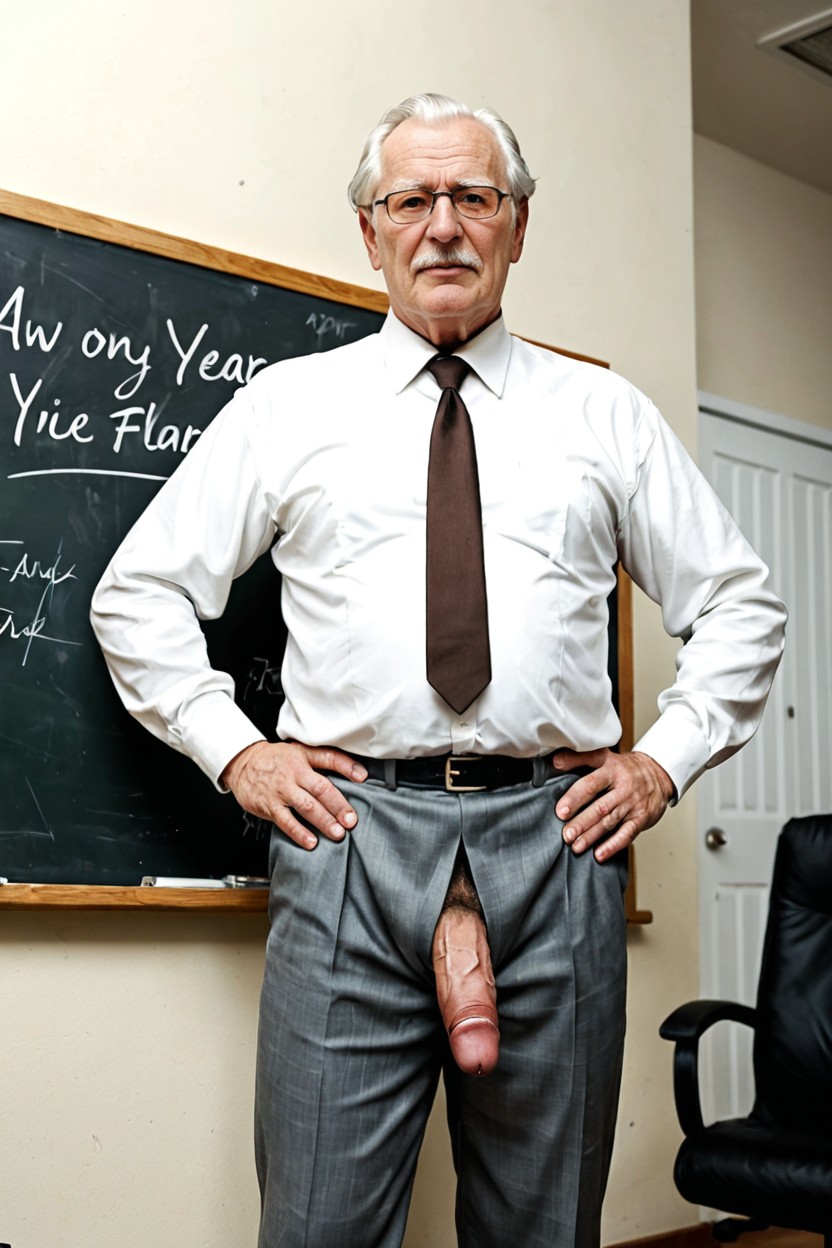 Indoors, Teacher, Bottom Up AI Gay Porn