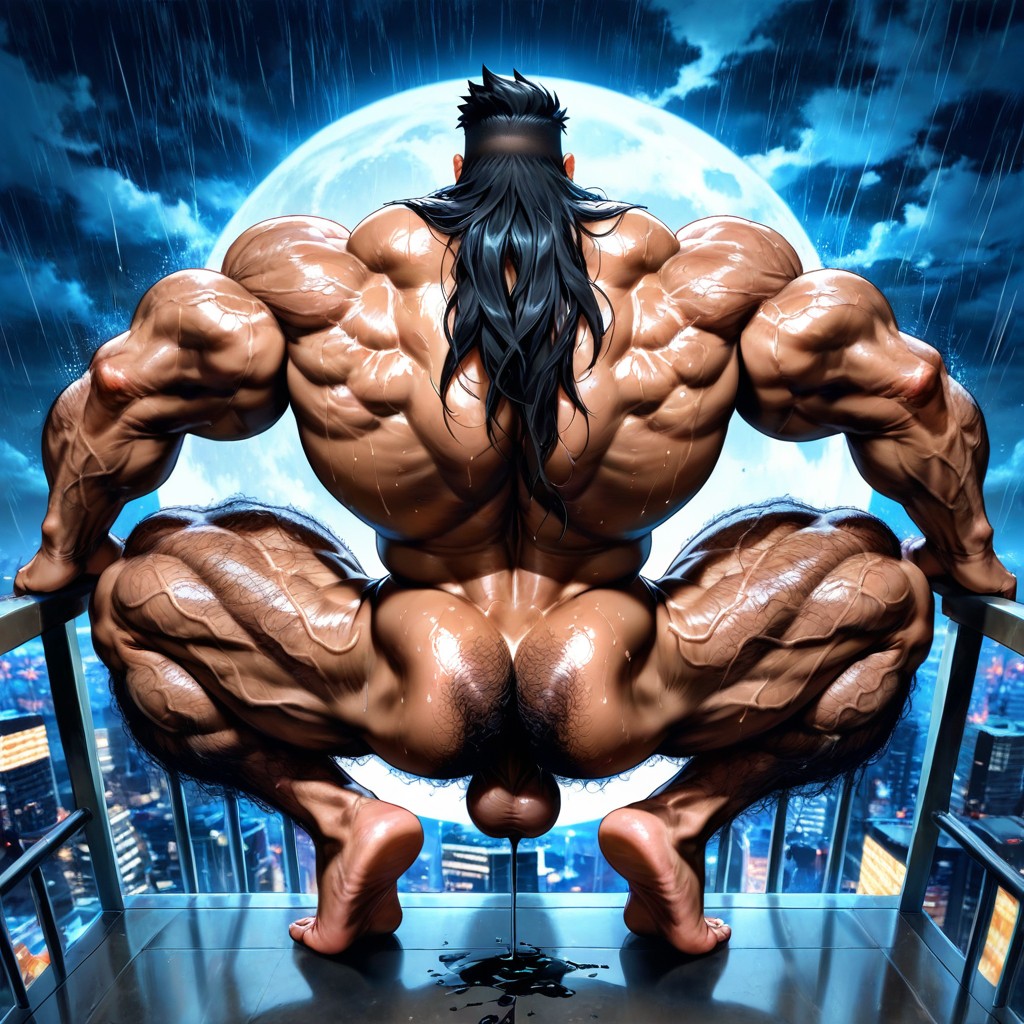 Manly, Handsome Huge Mighty Daddy, 18+ KI Schwulenporno
