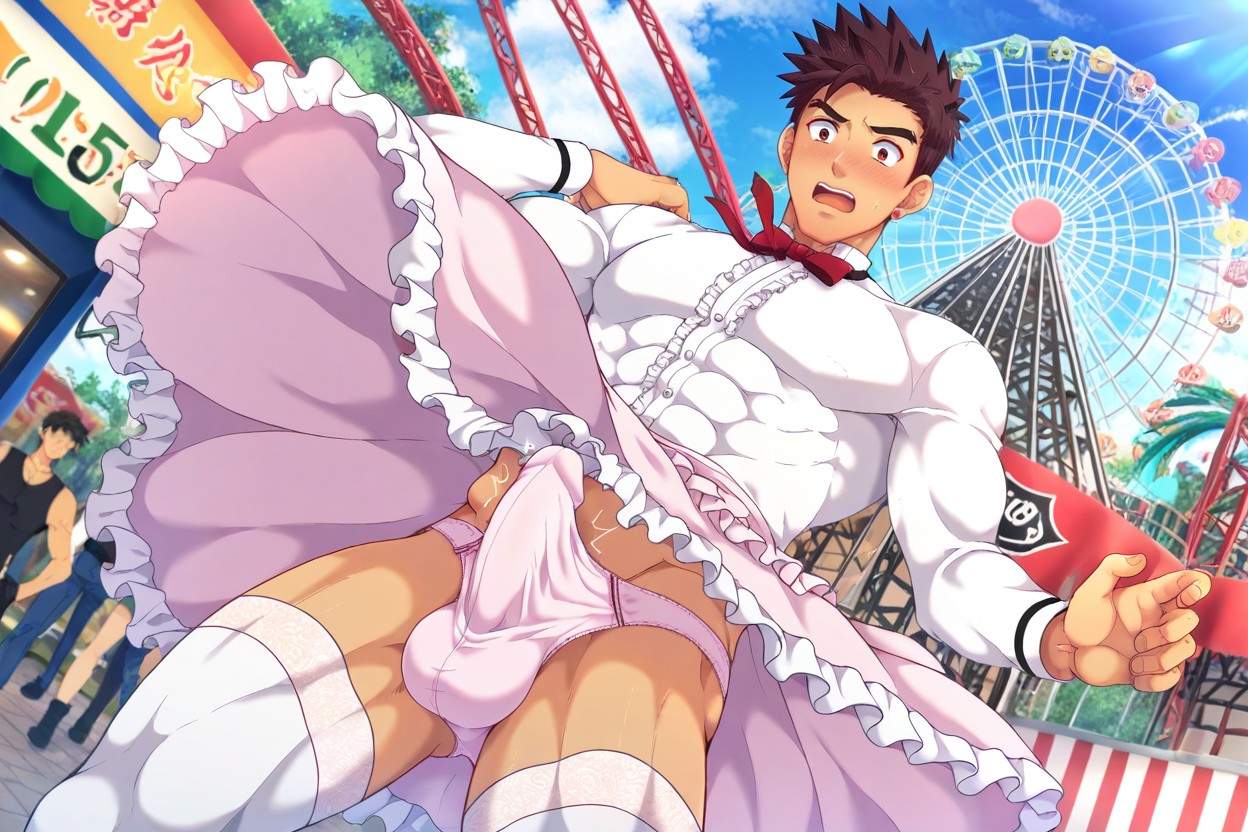 Big Balls, Solo Man, Bow ゲイAIポルノ