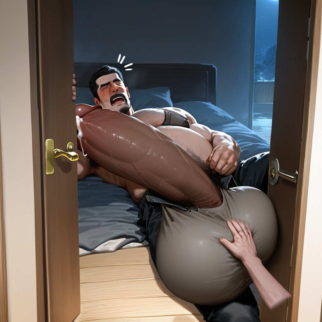 Image, Realism, Living Room AI Gay Porn