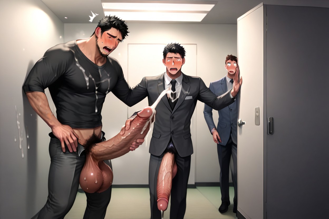 Sci-fi, Photorealistic, Gigantic Growing Cock Porno gay IA