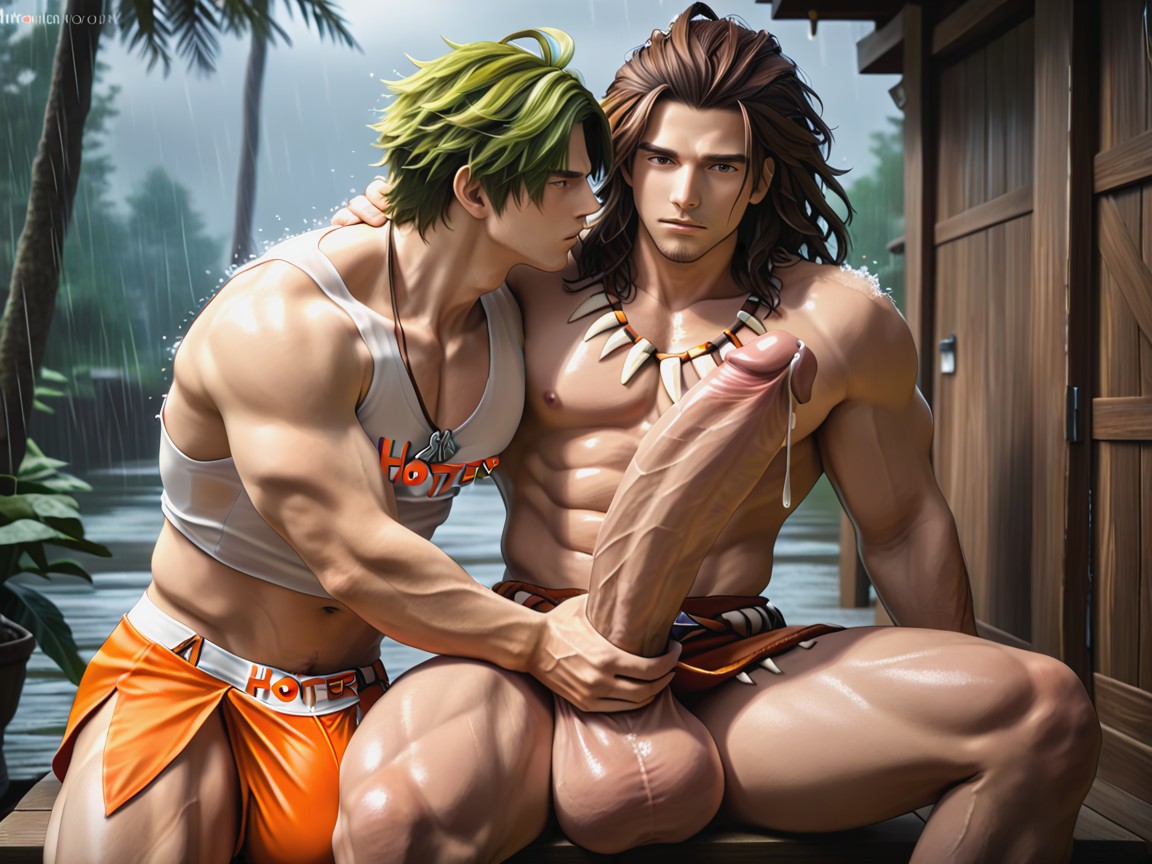 Hooter's Girl, Tribal, Mythology AI Gay Porn