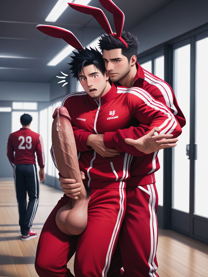 Hairy Dilf, Gay, Gay AI Gay Porn