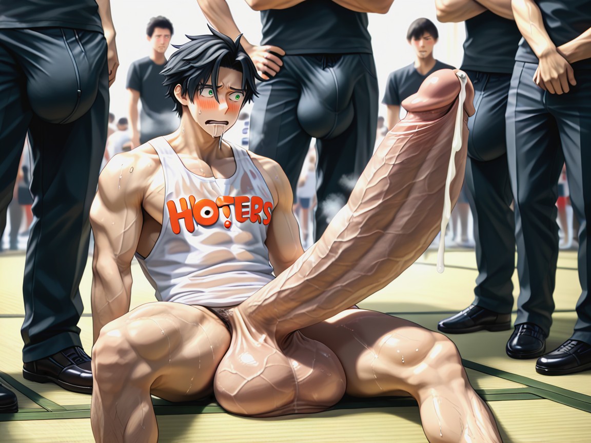 Sweaty, Medium, Intimate AI Gay Porn