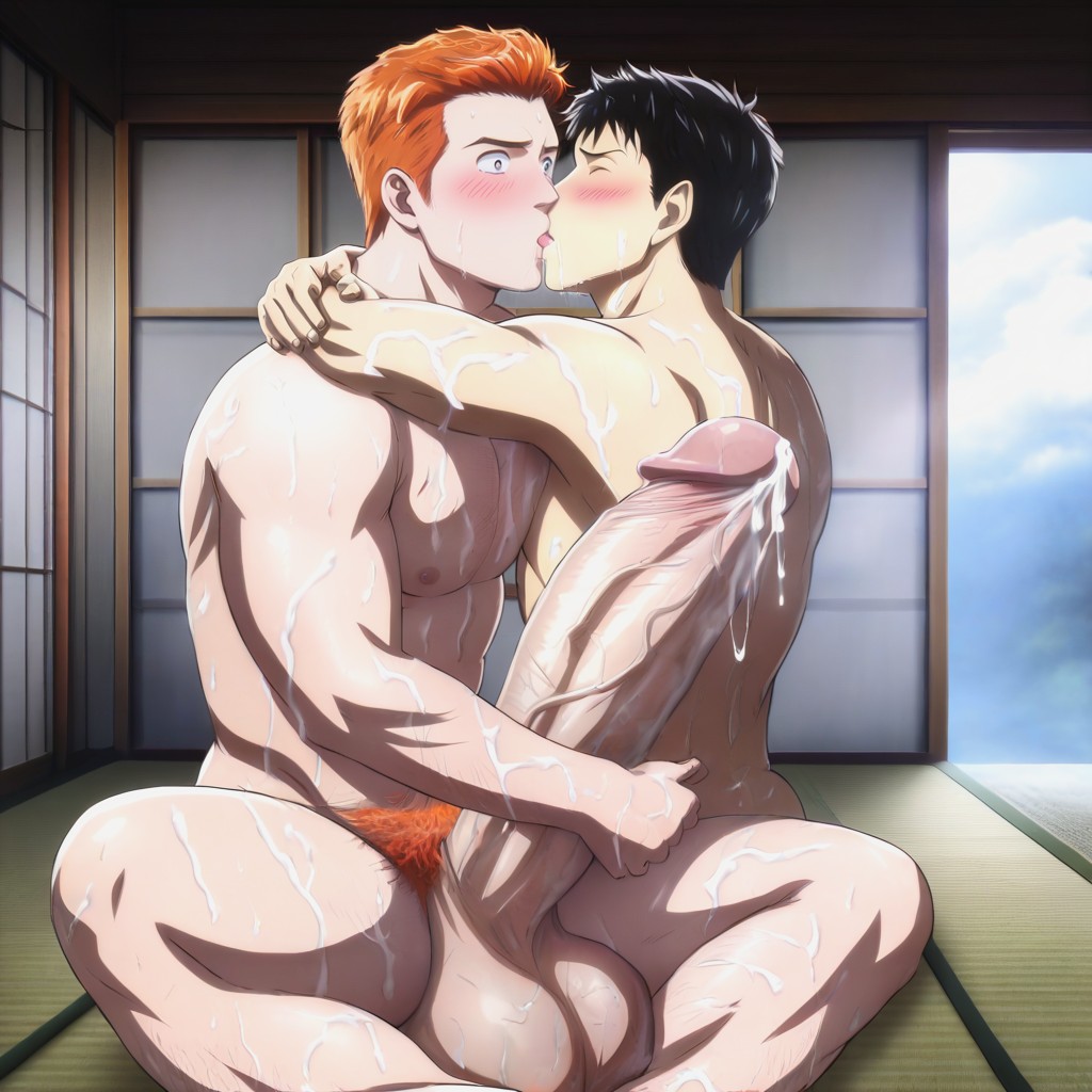 All Male Body, At Home, At Home AI Gay Porn