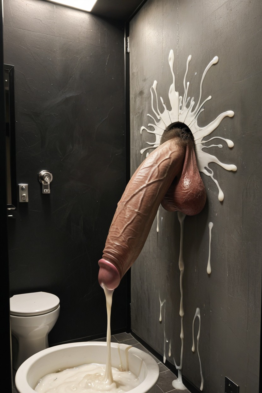 Excessive Cum, Cum On Walls, Saggy Balls ゲイAIポルノ