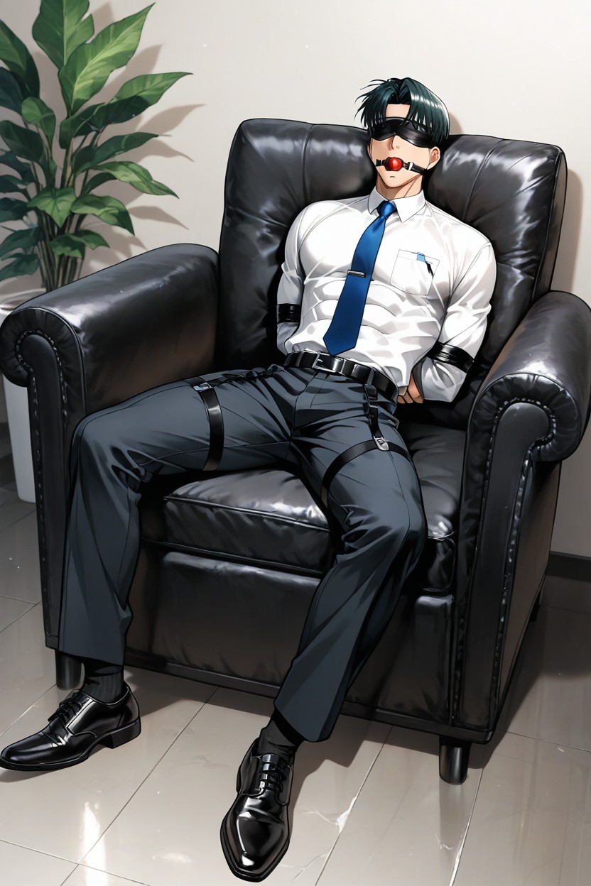 He Was And By A Man, Long Sleeves That Aren't Rolled Up, Garter Belt AI Gay Porn
