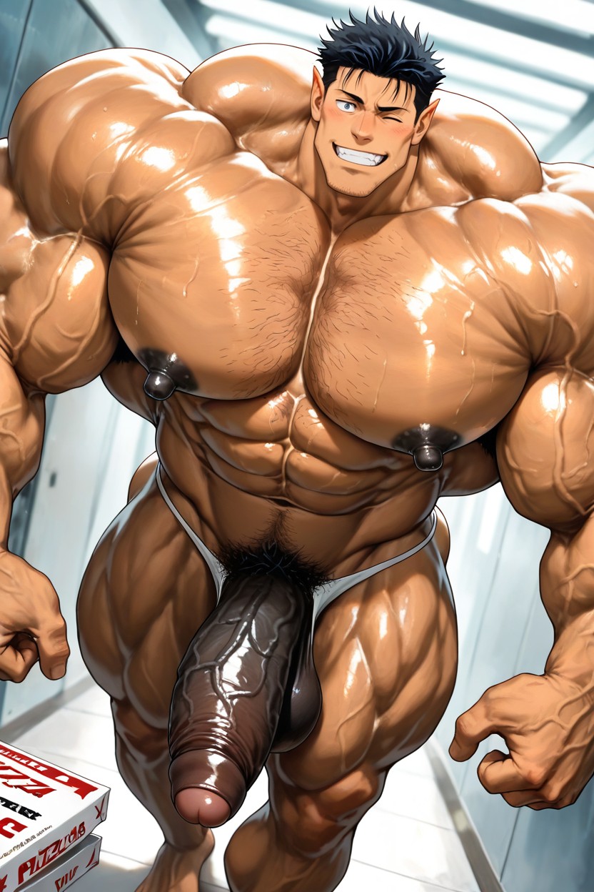 Oversize Muscle, Perspective, Oversized Muscles 게이 AI 포르노