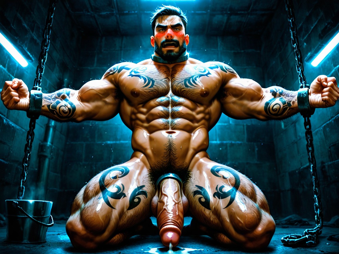 18+, Medium Ass, Indoors AI Gay Porn