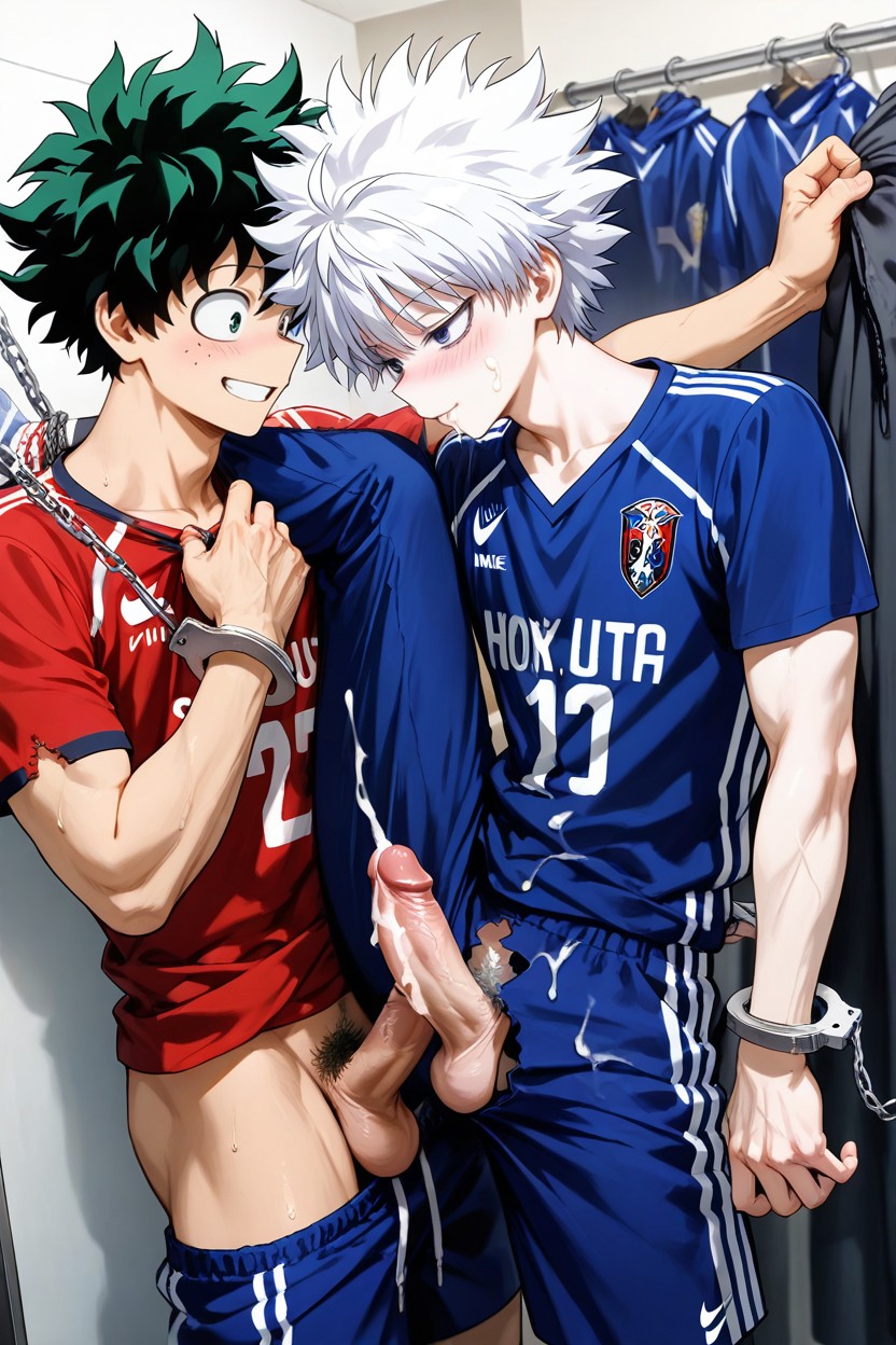 Legs Tied, Horny, Fucking A Killua AI Gay Porn