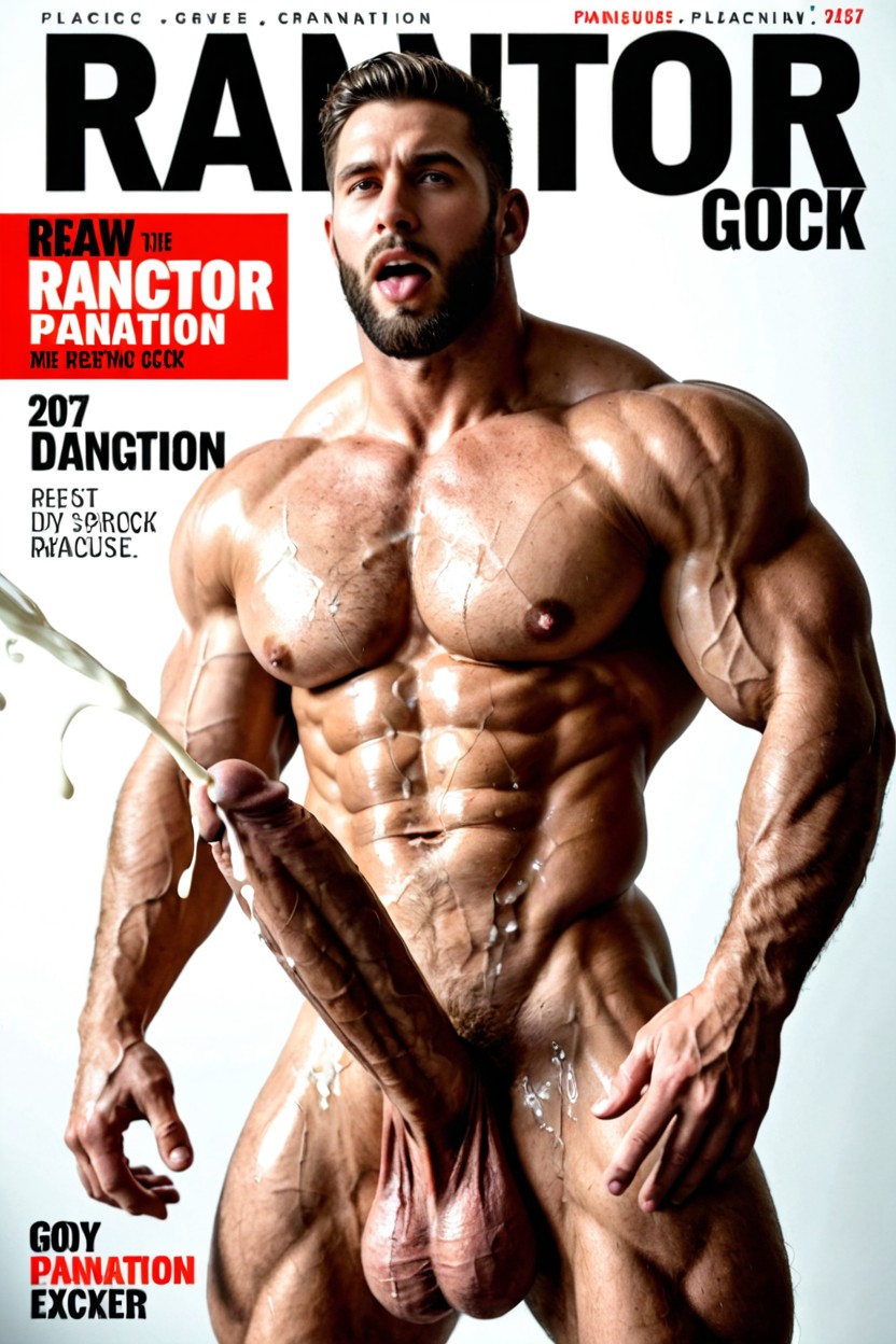 Imagination Hyper Cumshot, Ahegao, Flaccid Cock Bigger Than Leg AI Gay Porn