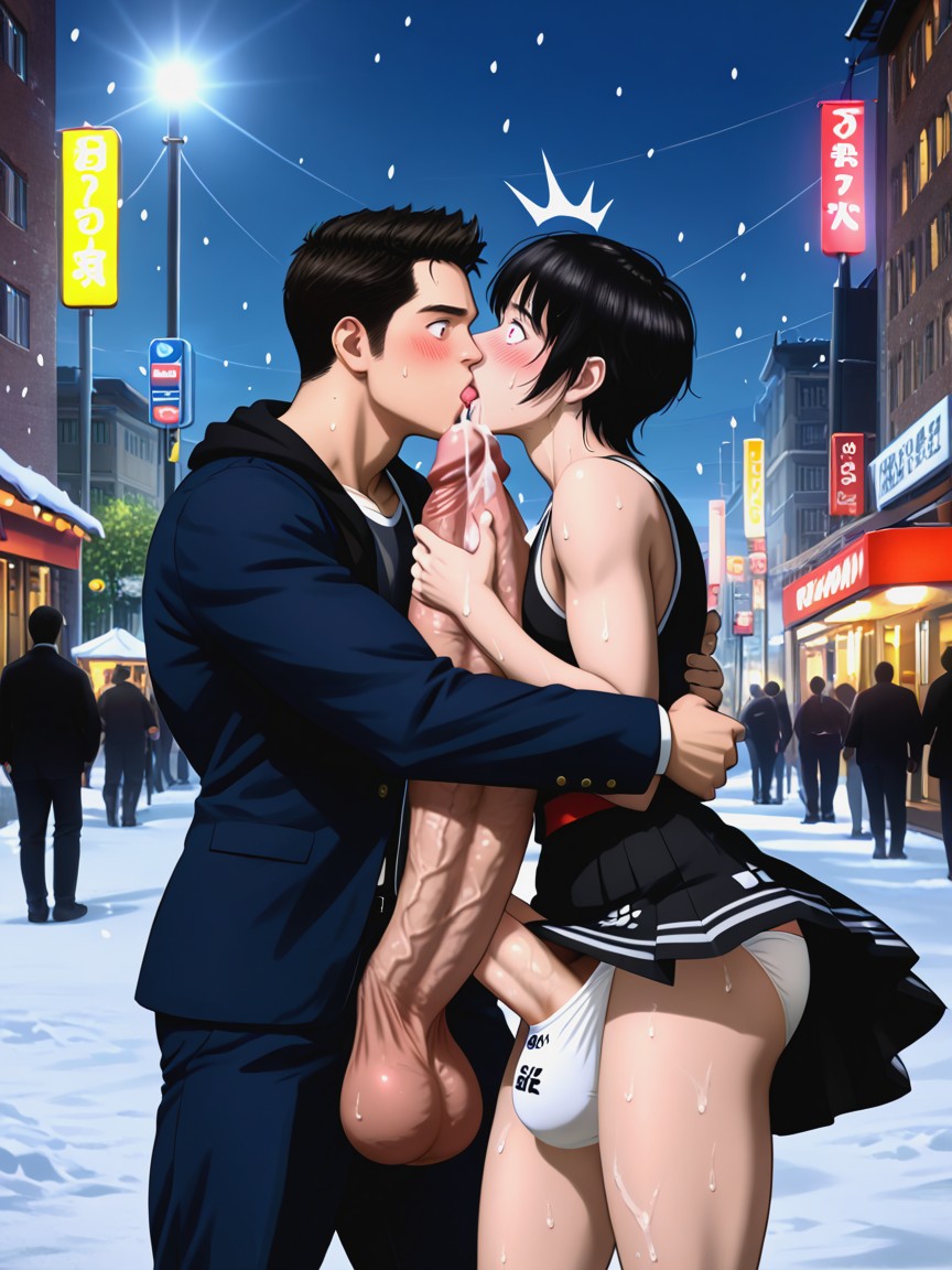 Uncensored, Glass Filled With Cum, Correct Anatomy AI Gay Porn