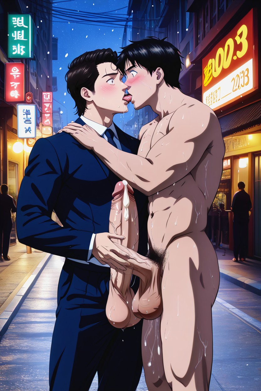 Gay, Male Only, Clear Lines AI Gay Porn