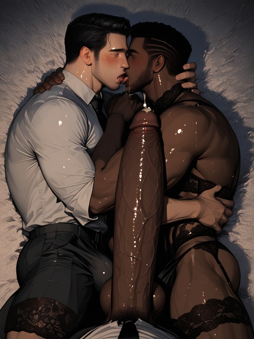 Pov, Blushing, Correct Anatomy AI Gay Porn
