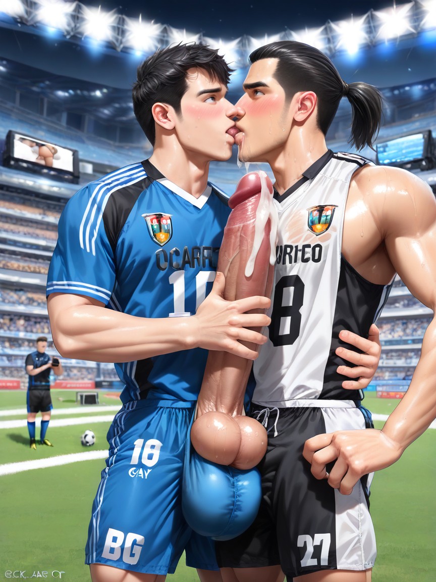 Precum Stain, K, Kissing Cock Porno gay IA