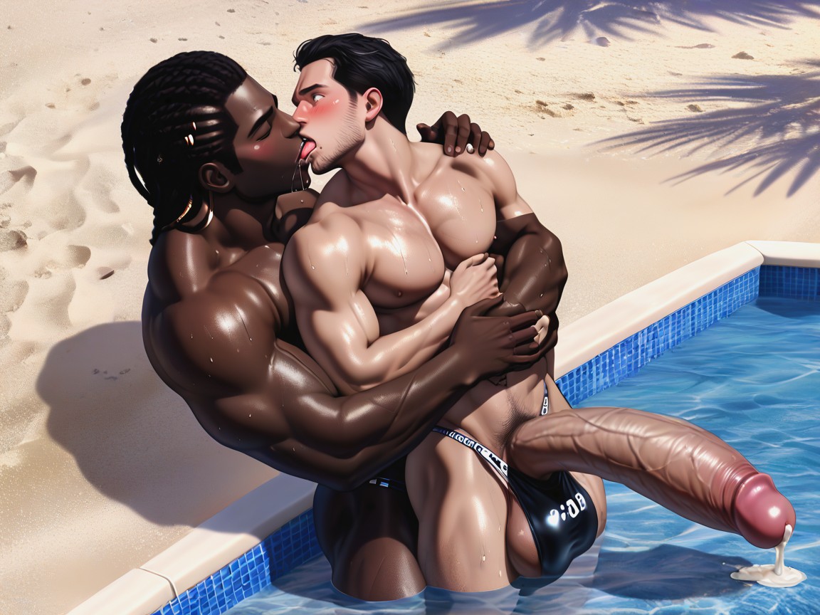 Correct Anatomy, Uncut Hyper Cock Bigger Than Leg, Cum Sprays Everywhere Porno gay IA