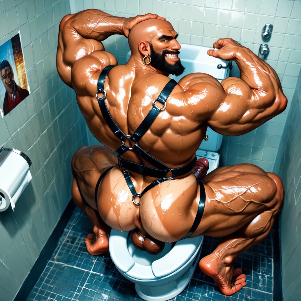Detailed Image, Warrior, Top Down AI Gay Porn