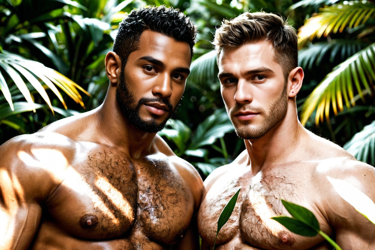 Hispanic Male, Handsome, Persons AI Gay Porn