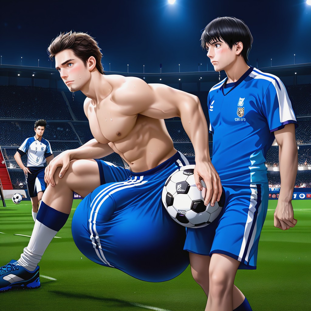 Cock Thicker And Longer Than Leg, Exhibitionism, Playing Sports AI Gay Porn