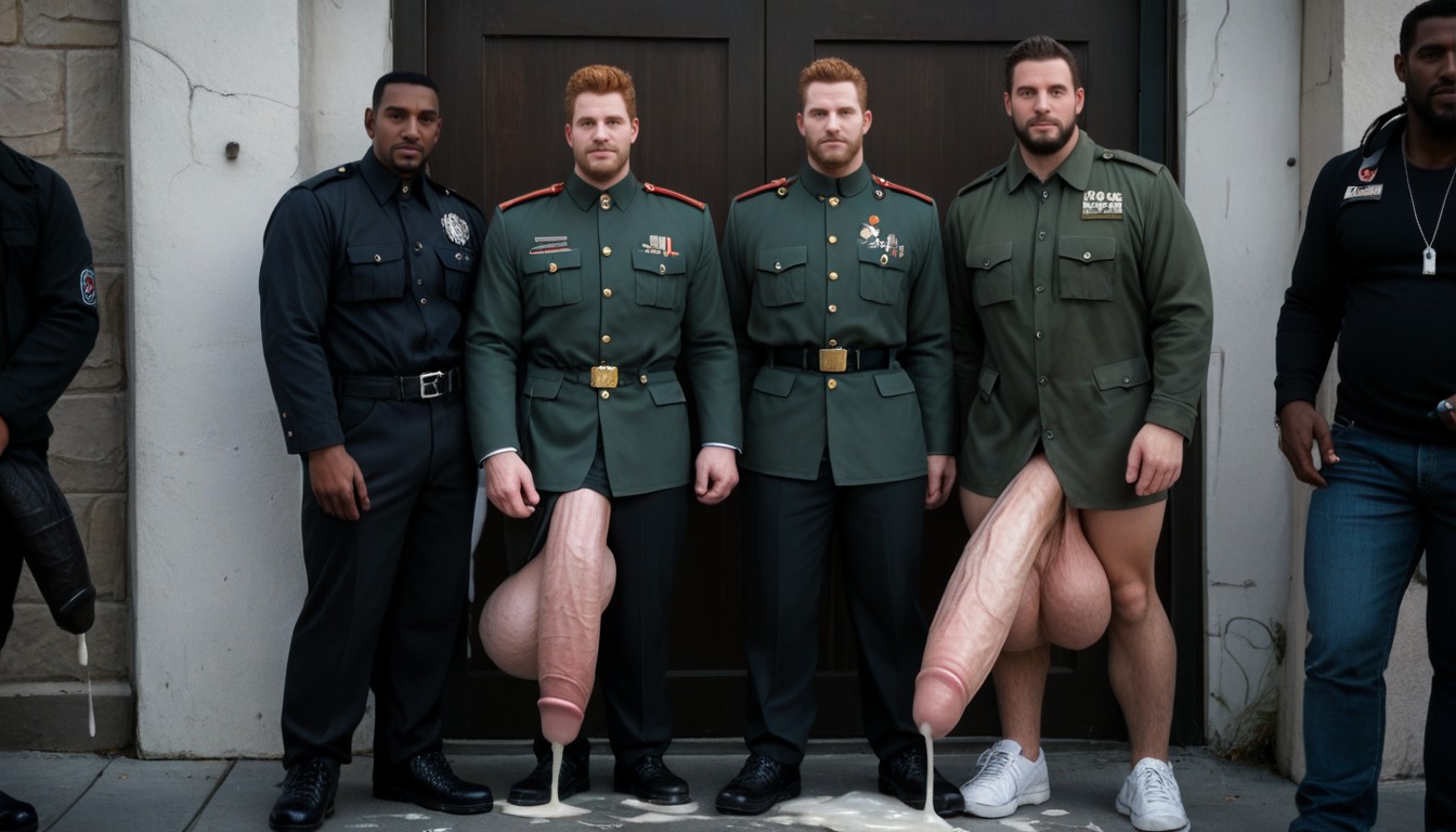 2 Personas, Ginger Curly Hair, Perfect Oversized Thick And Extra Long Hyper Dick Porno gay IA
