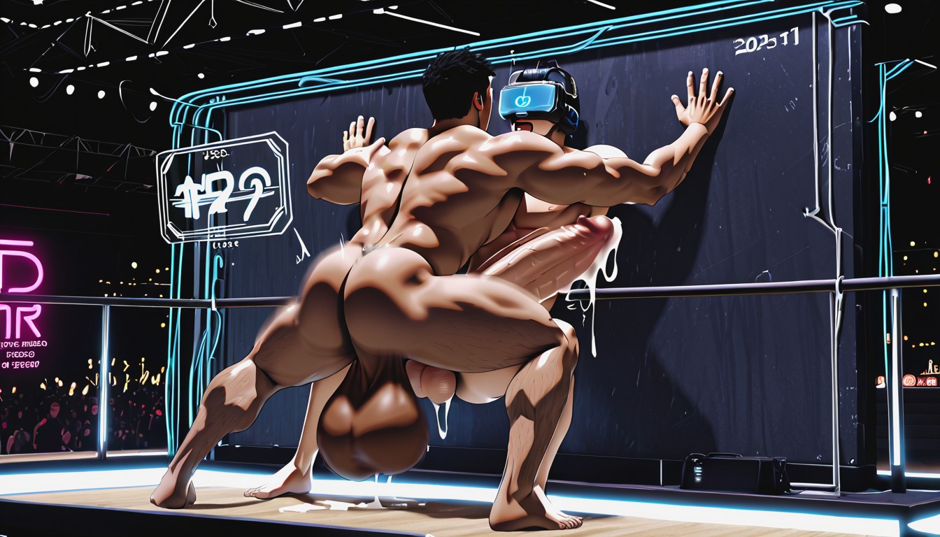 Helping Hand, Hyper Muscle, Academics AI Gay Porn