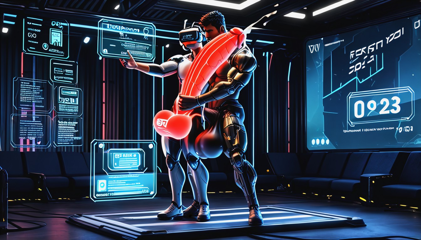 Motion Blur, Embarassed, Hologram AI Gay Porn