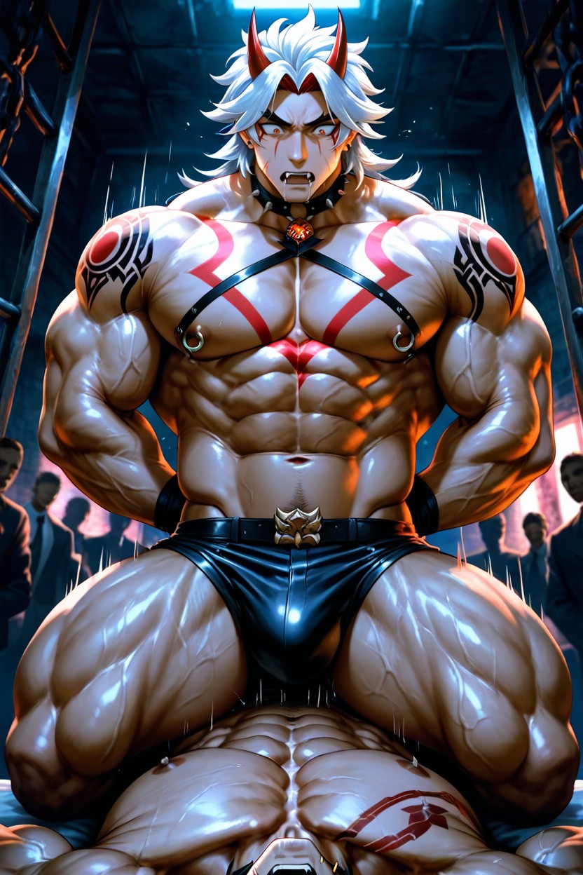 Angry, 25+, Dark AI Gay Porn