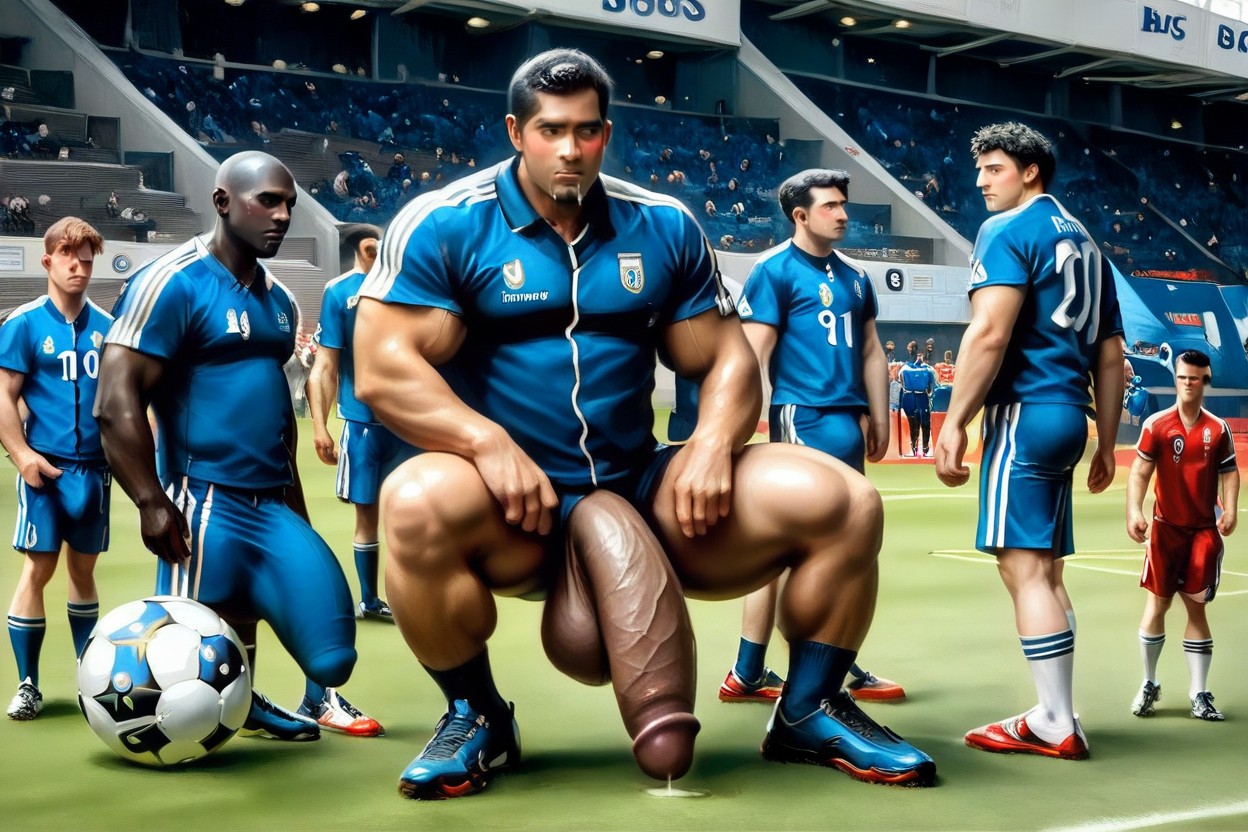 Soccer Clothes, 精靈短髮, Harem Of Men AI同性戀黃片