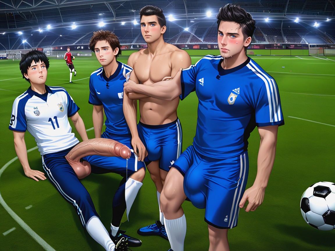 Black Hair, Drooling, Visibly Erect Bulges AI同性恋黄片