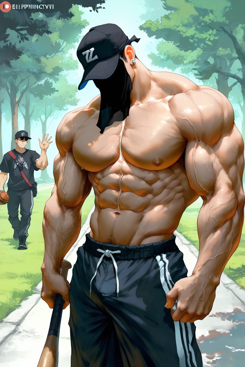 Very Big Muscles, Empty Hands, Curious AI Gay Porn