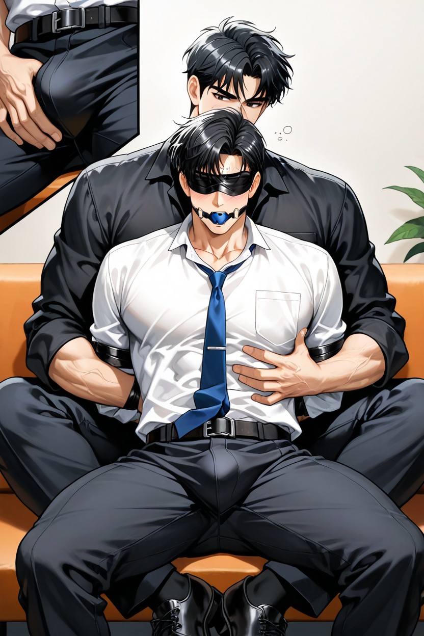 Dress Shoes, Gay, Men AI Gay Porn