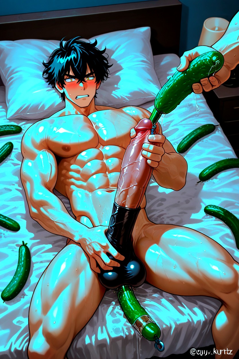 Hyper Urethral, Solo, Impossible Gigantic Penis AI同性恋黄片