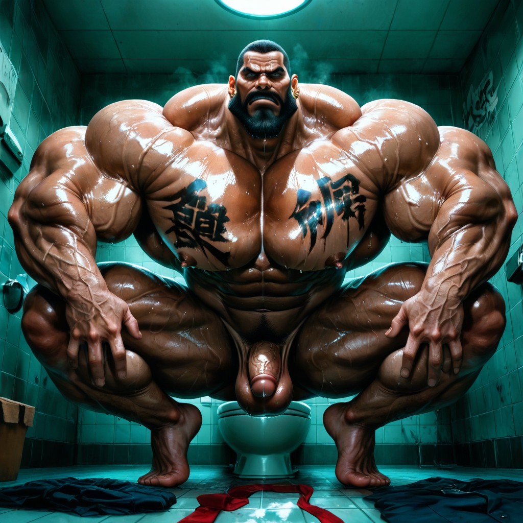 Oversized Neck, Vascular Muscles, Big Lats AI同性戀黃片