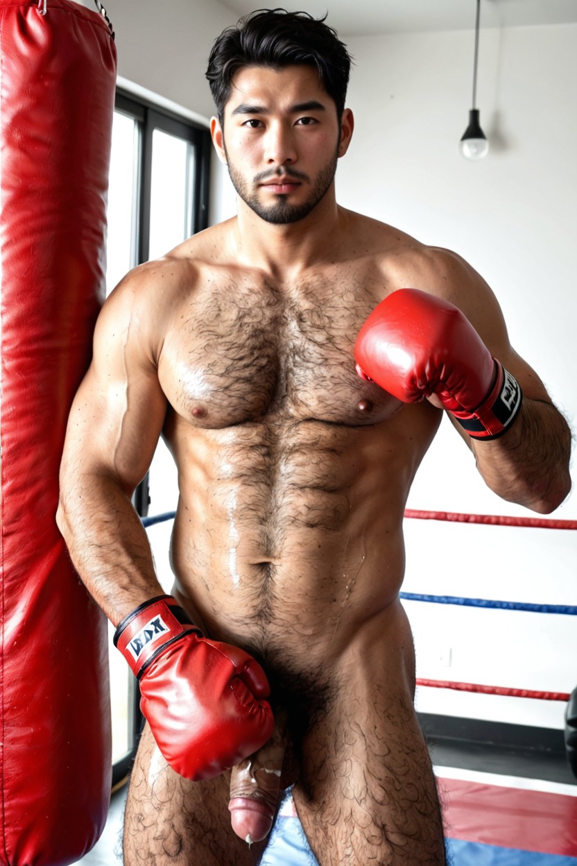 Ultra Hairy Chest, Idol Korean Man, Coreano Porno gay IA