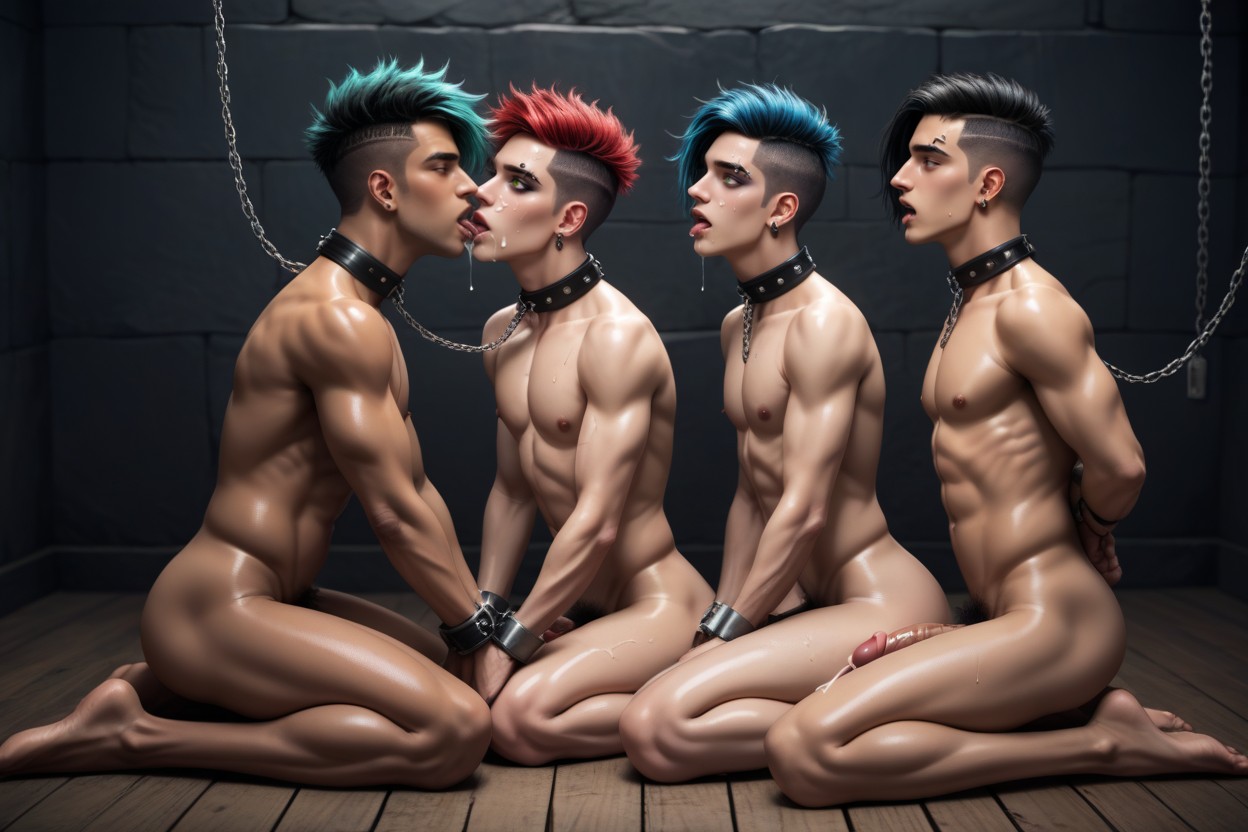 Lick, 女装男子, スキニー ゲイAIポルノ