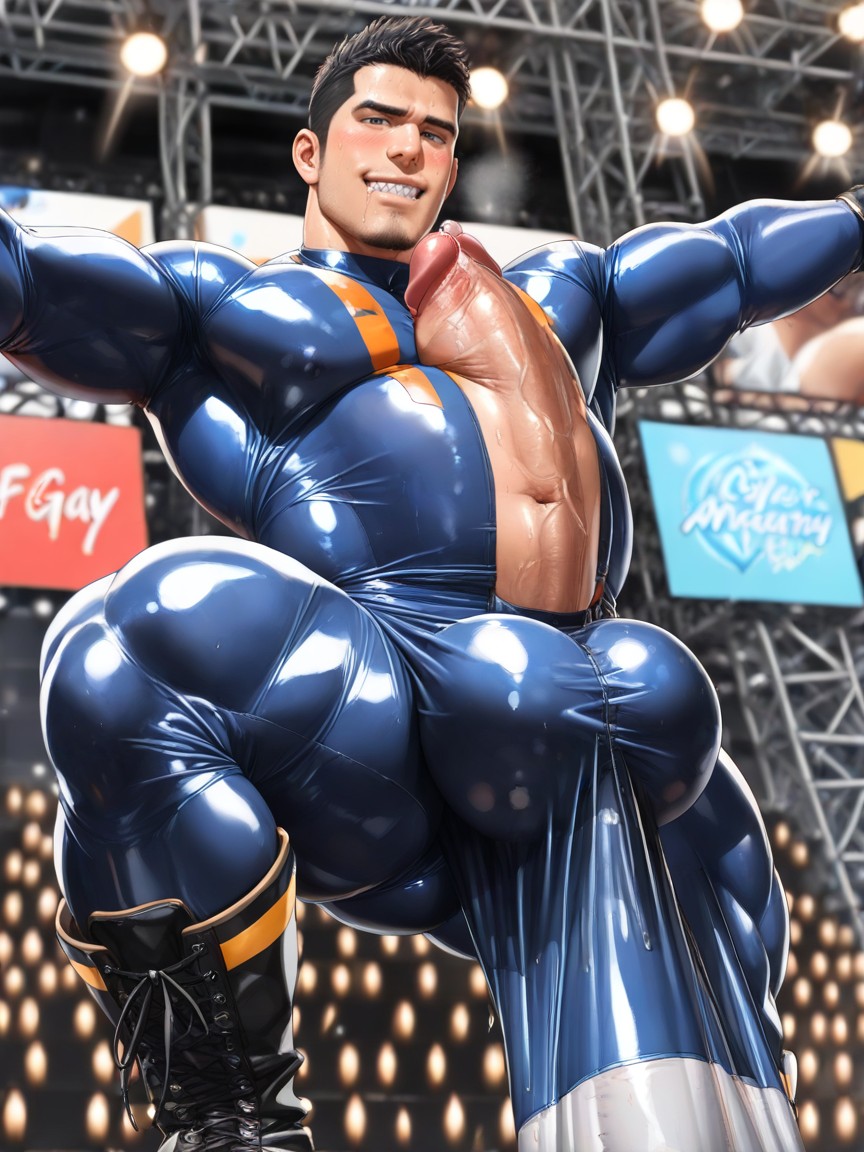 Clear Lines, Big Balls, Only Men AI同性戀黃片