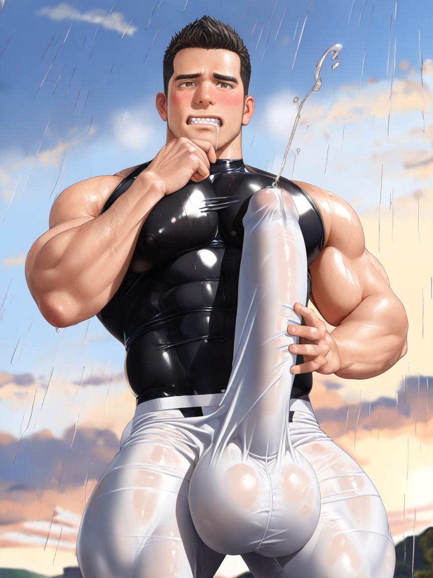 Embarassed, Correct Anatomy, Only Men Porno IA Gay