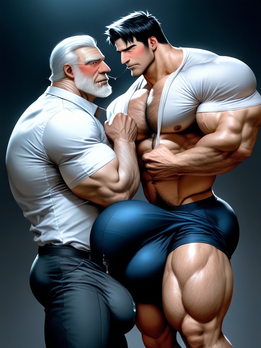 Kiss Own Cock Tip, 擠奶, Fully Clothed AI同性戀黃片