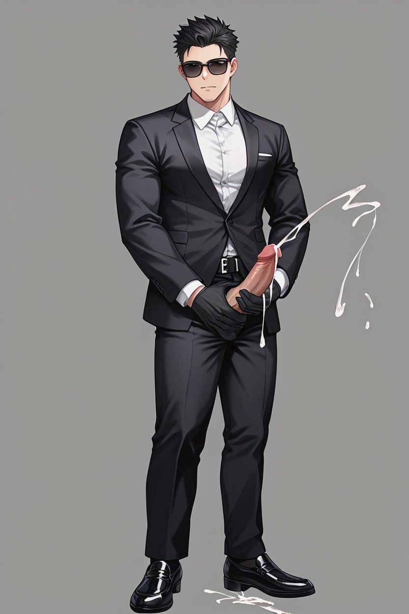 Erection, Solo, Erect Penis ゲイAIポルノ