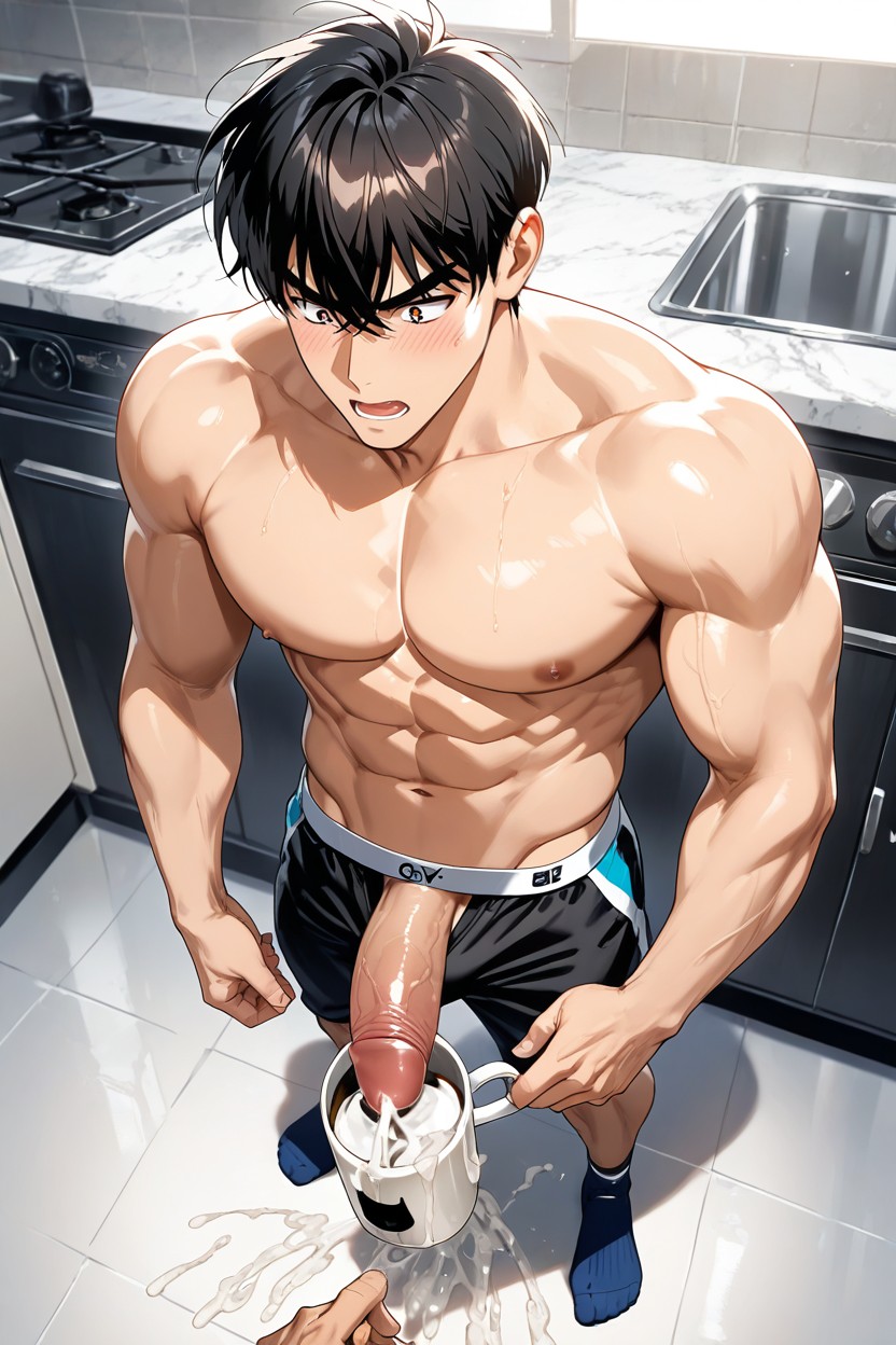 Jock, Dynamic Angle, No Underwear AI同性戀黃片