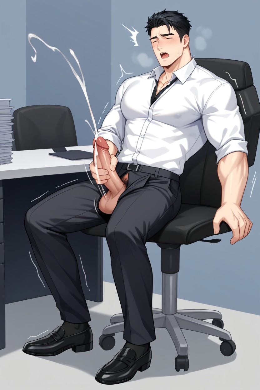 Orgasm, Hard Penis, 18+ Pornografia gay com IA