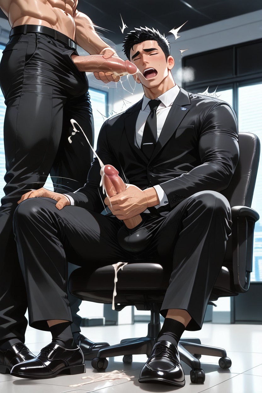 1 Person, One Person, Black Socks AI Gay Porn
