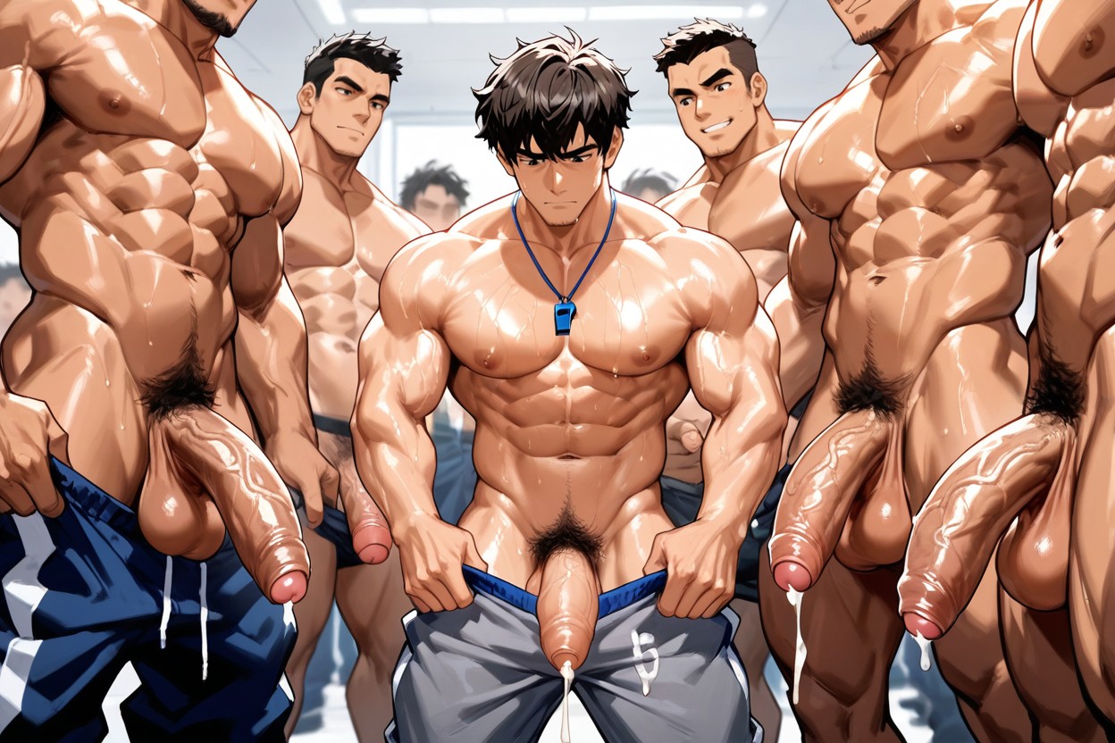 Solo, Pulling Pants Up, Whistle AI Gay Porn
