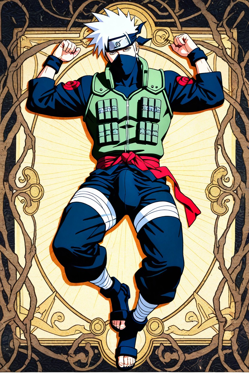 Kakashi From Naruto, Male, 25+ Pornografia gay com IA