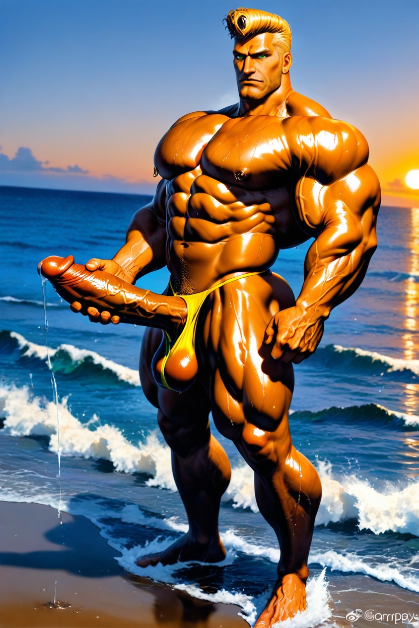 Dim Dramatic Lighting, Growing Bigger, Hyper Big Fat Thick Girth Uncut Turbid Cocks 게이 AI 야짤